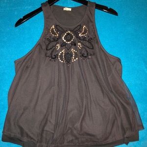 Embellished Tank Top